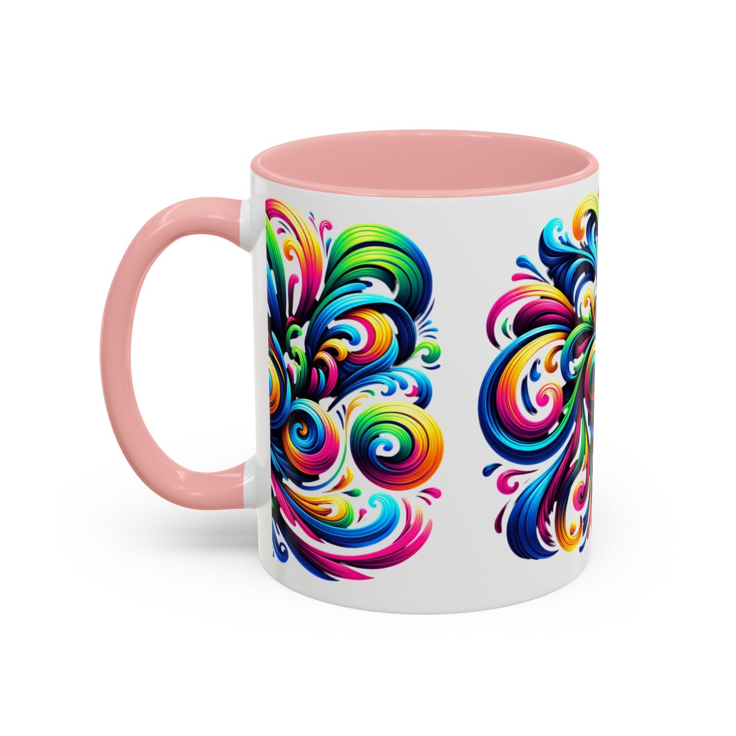 Vivid Motion Swirl Mug – Color Therapy in Every Sip | 11oz or 15oz