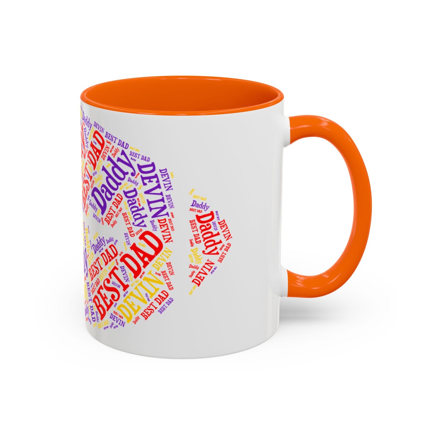 Personalized Football Dad Mug 11oz and 15oz