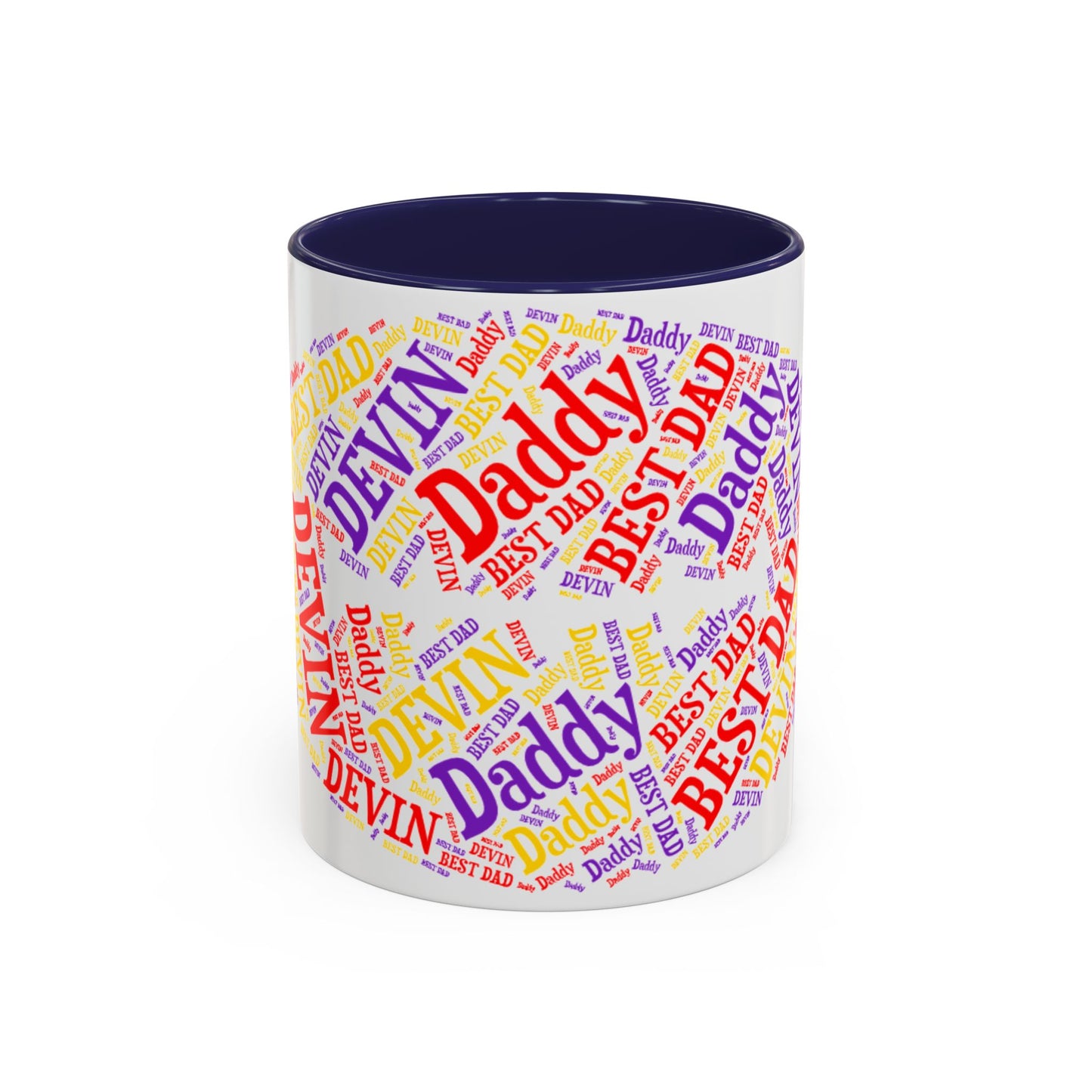 Personalized Football Dad Mug 11oz and 15oz