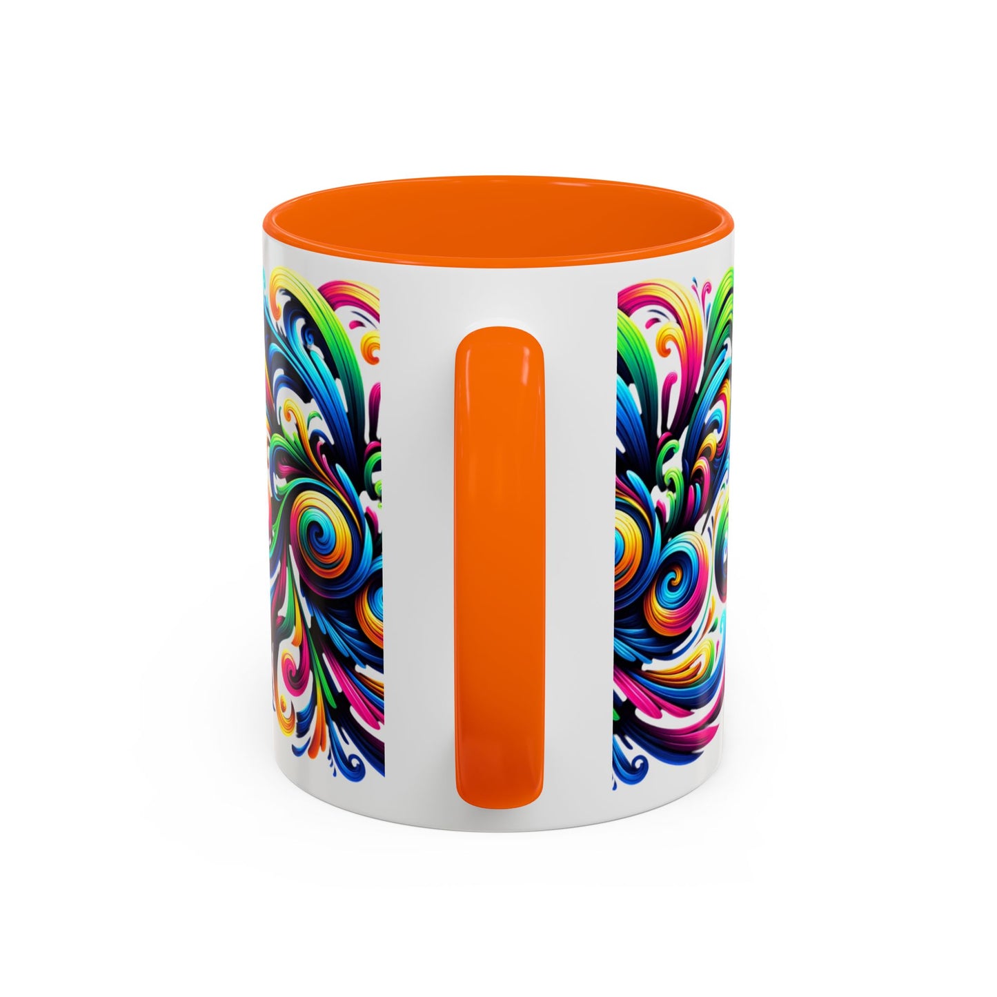 Vivid Motion Swirl Mug – Color Therapy in Every Sip | 11oz or 15oz