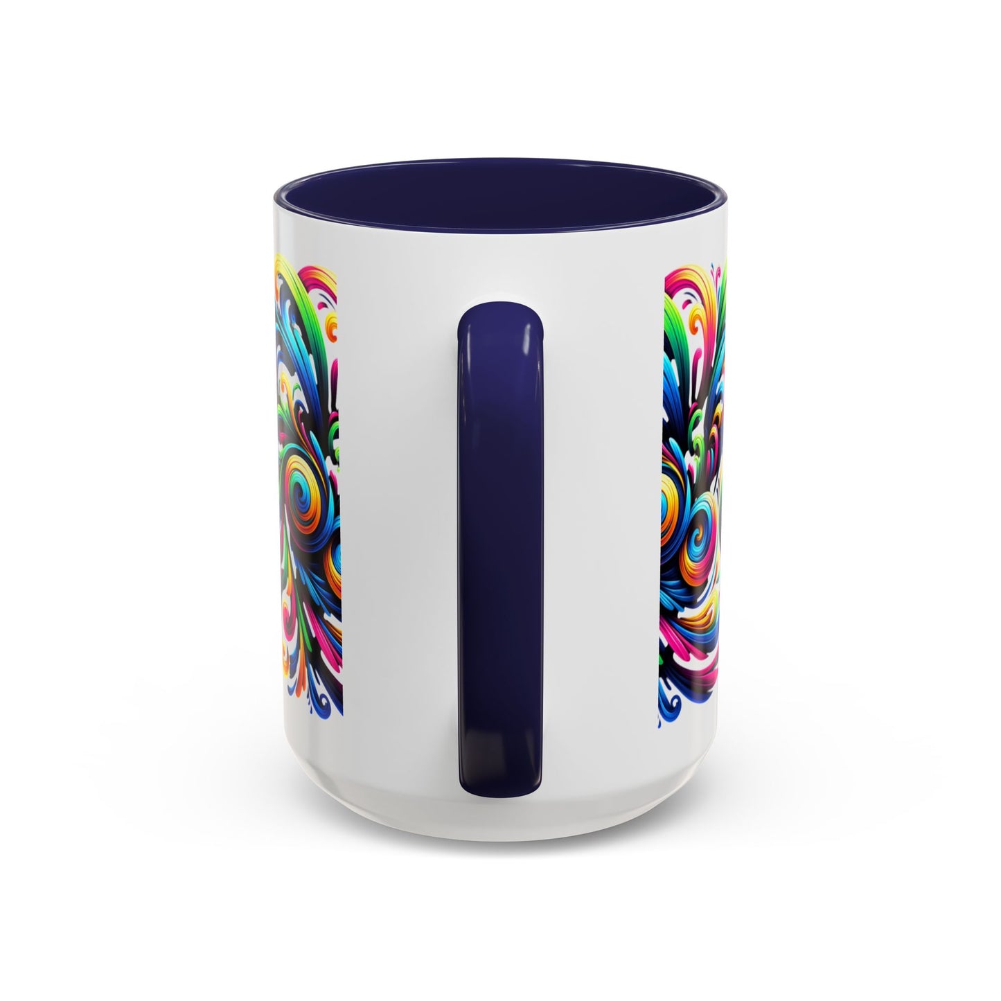 Vivid Motion Swirl Mug – Color Therapy in Every Sip | 11oz or 15oz