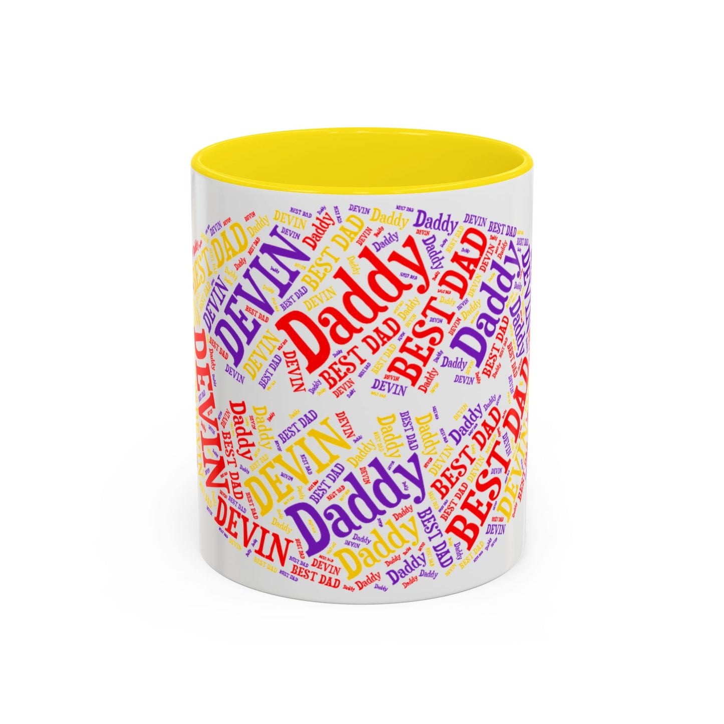 Personalized Football Dad Mug 11oz and 15oz