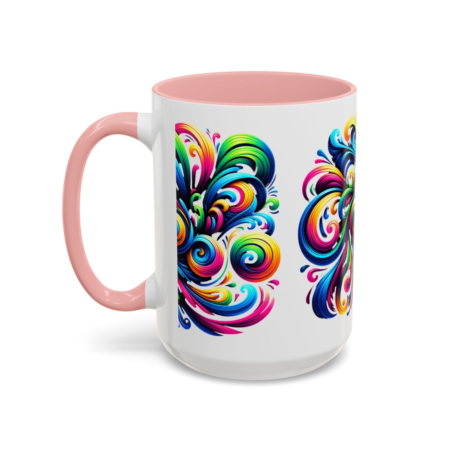 Vivid Motion Swirl Mug – Color Therapy in Every Sip | 11oz or 15oz