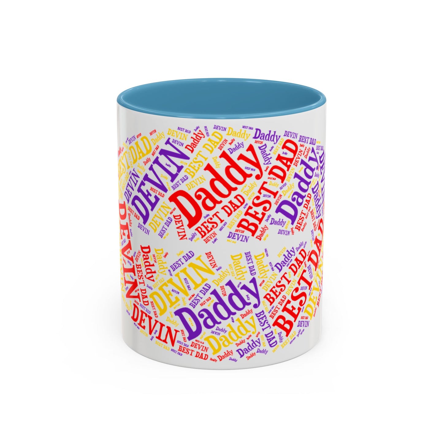 Personalized Football Dad Mug 11oz and 15oz
