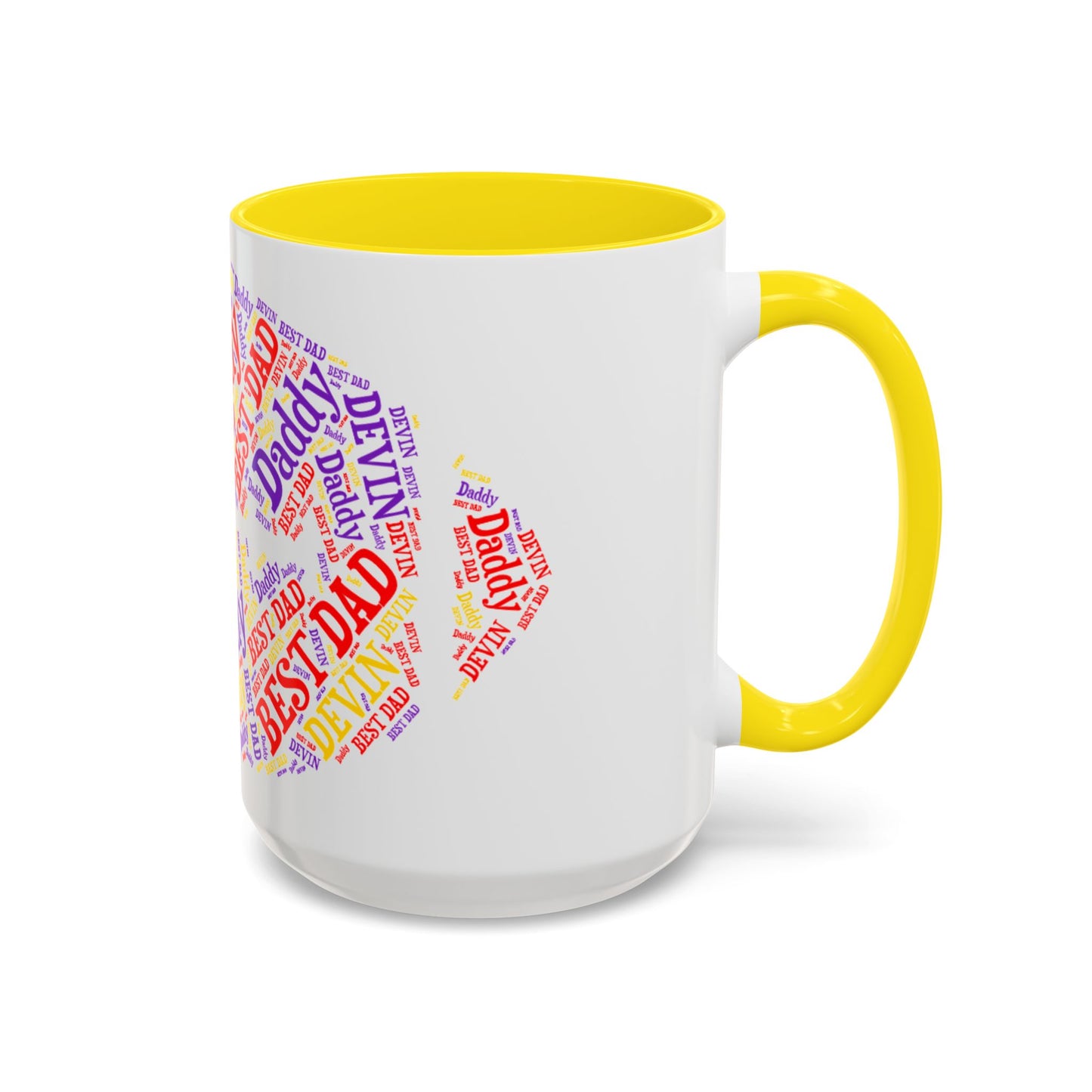Personalized Football Dad Mug 11oz and 15oz