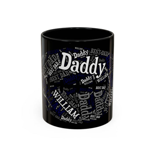 Personalized Football Dad Mug 11oz and 15oz