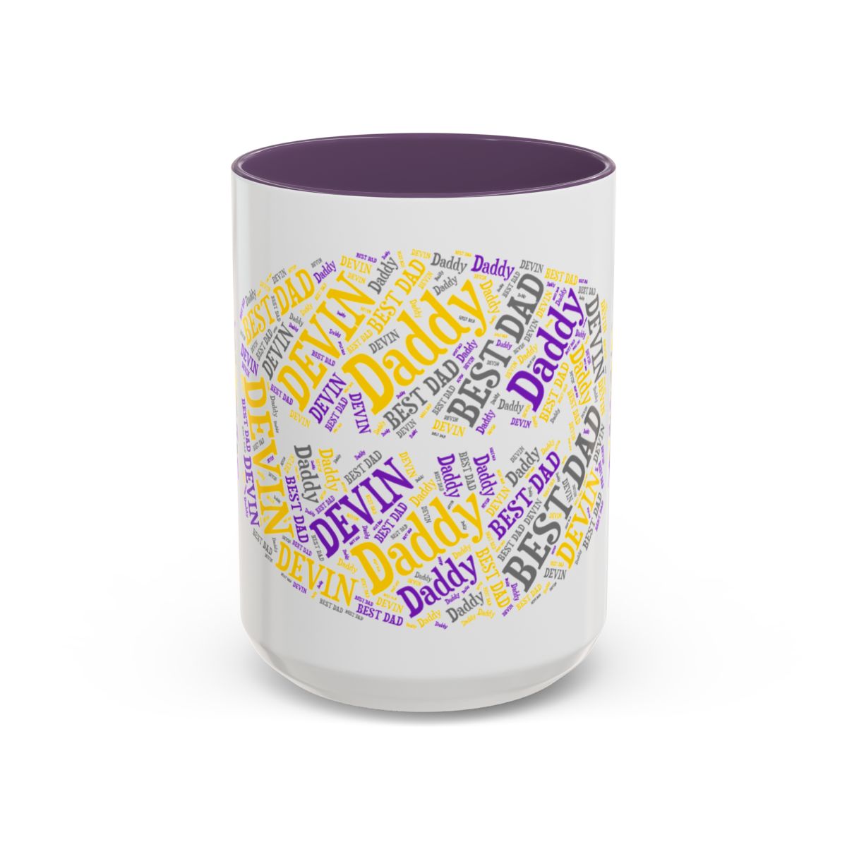 Personalized Football Dad Mug 11oz and 15oz