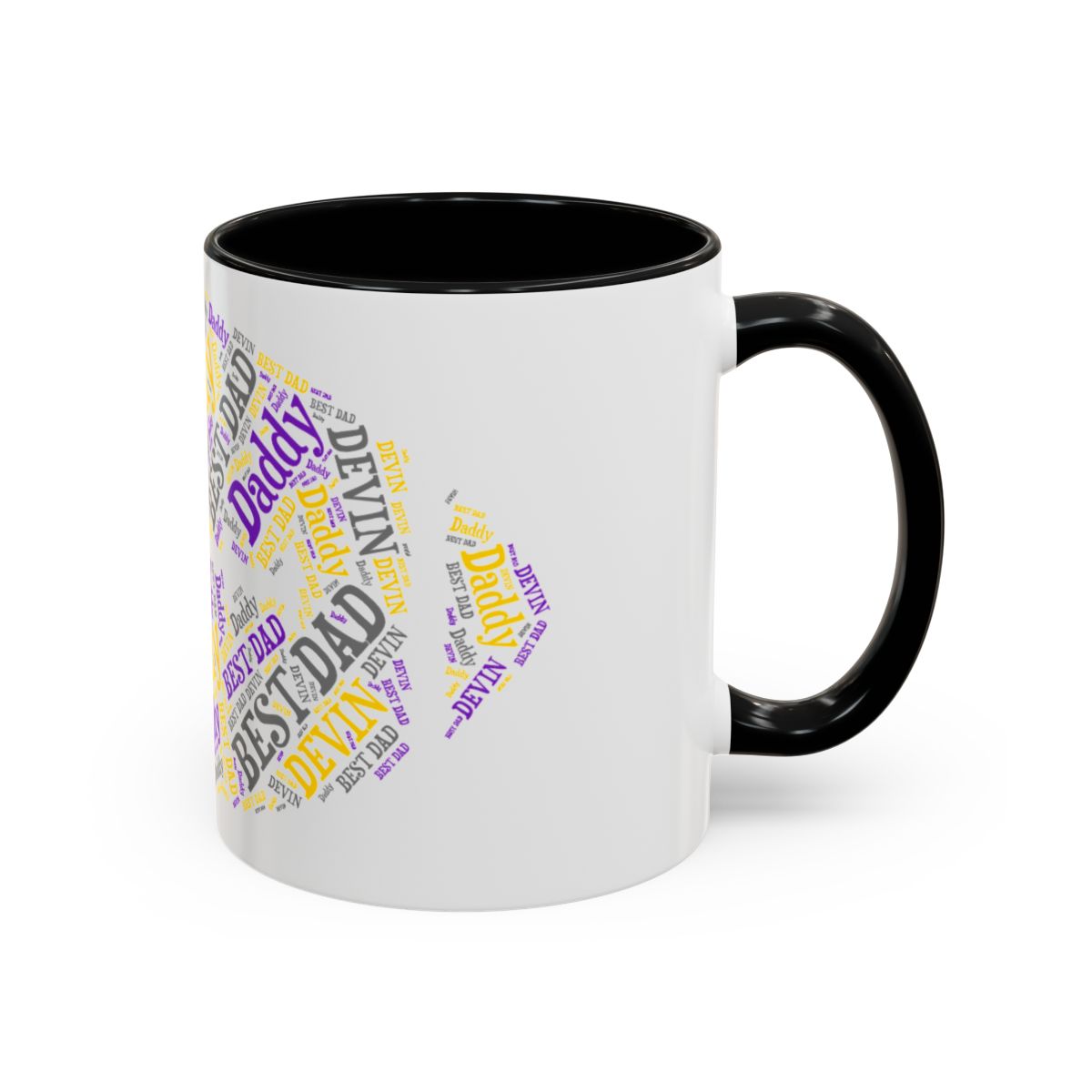 Personalized Football Dad Mug 11oz and 15oz