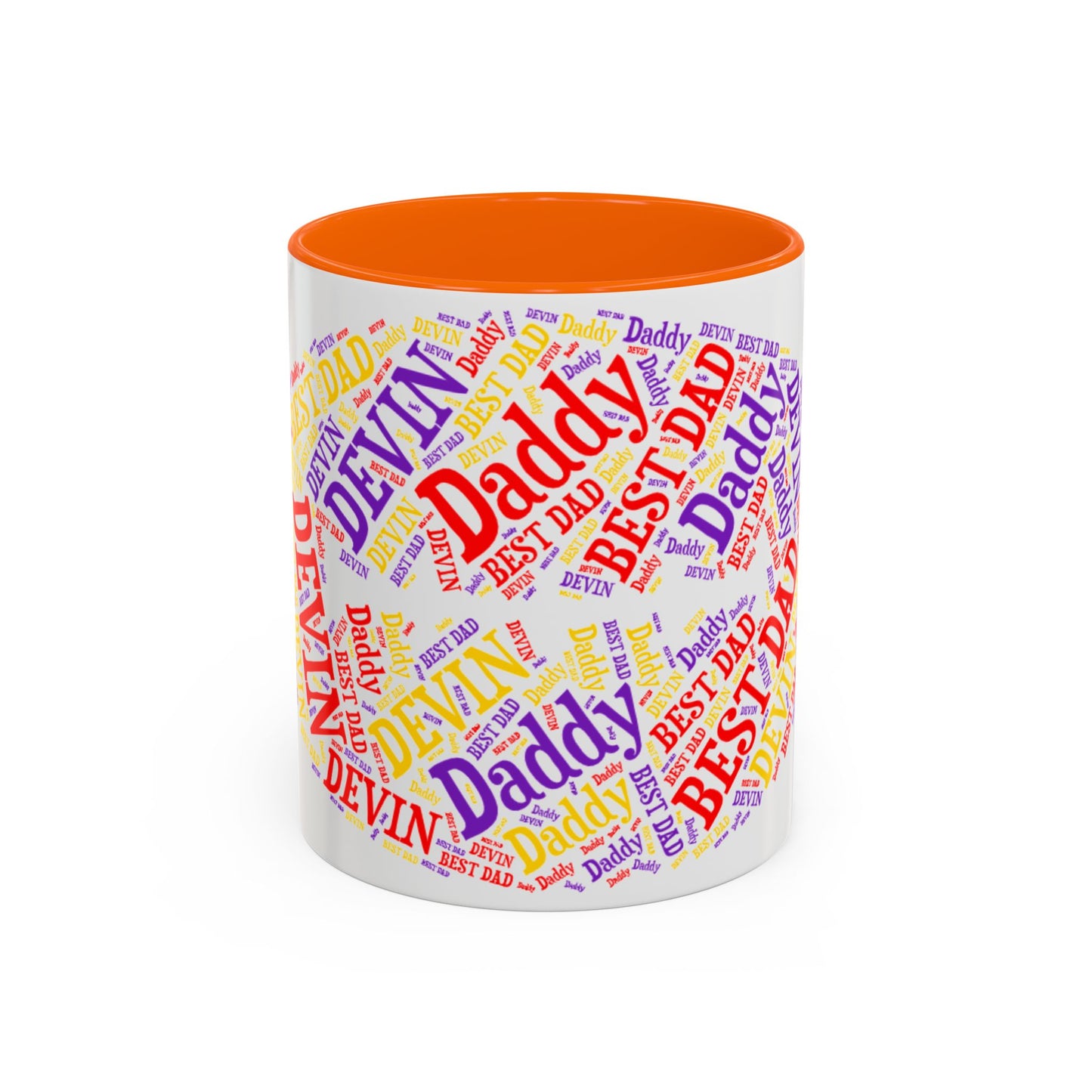 Personalized Football Dad Mug 11oz and 15oz