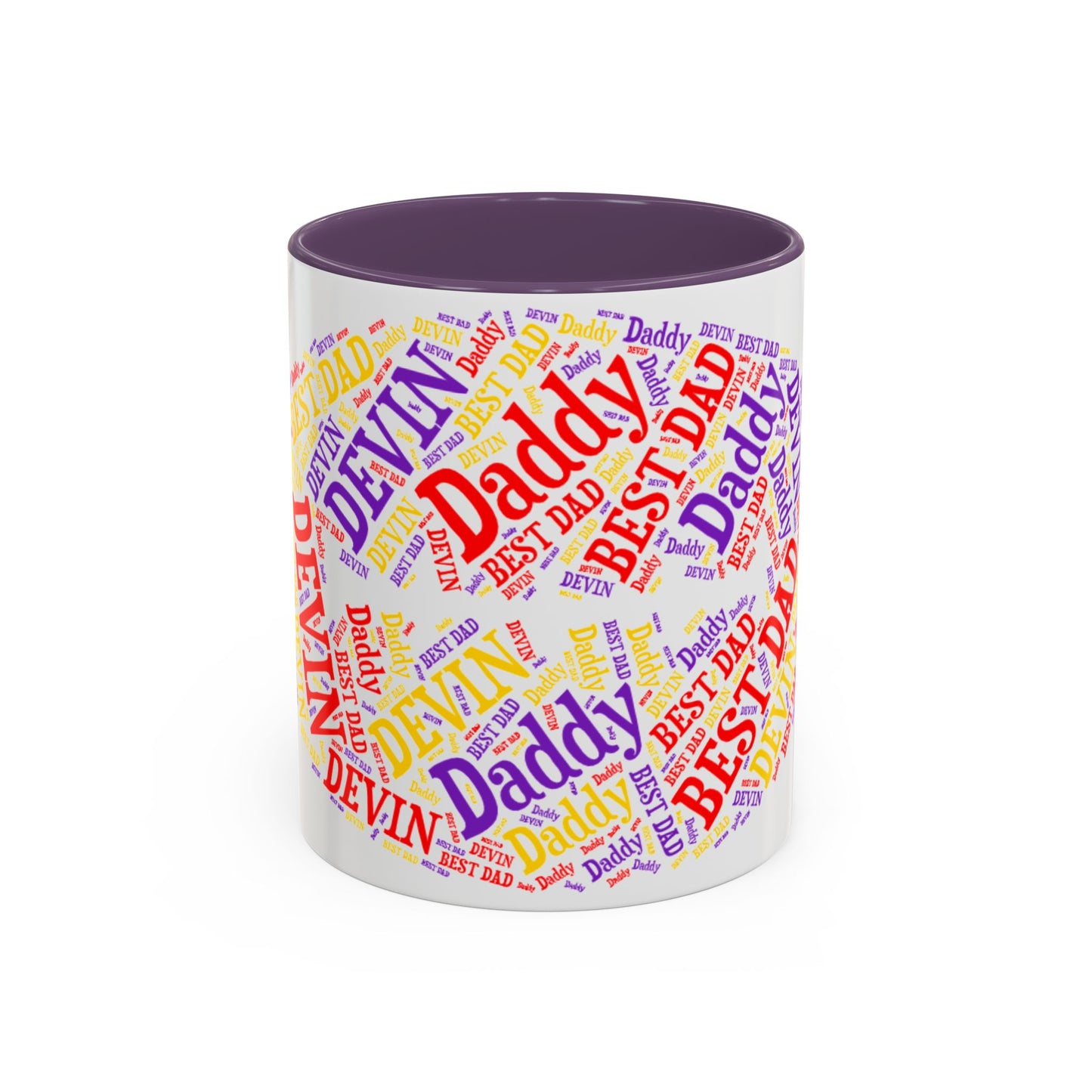 Personalized Football Dad Mug 11oz and 15oz