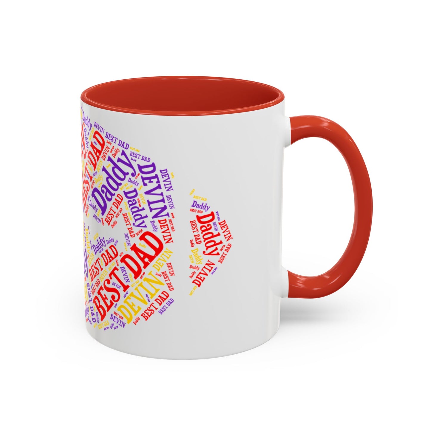 Personalized Football Dad Mug 11oz and 15oz