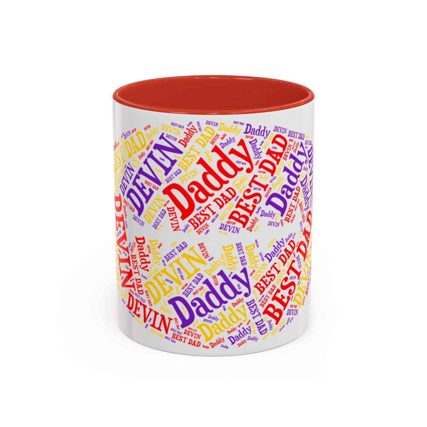 Personalized Football Dad Mug 11oz and 15oz