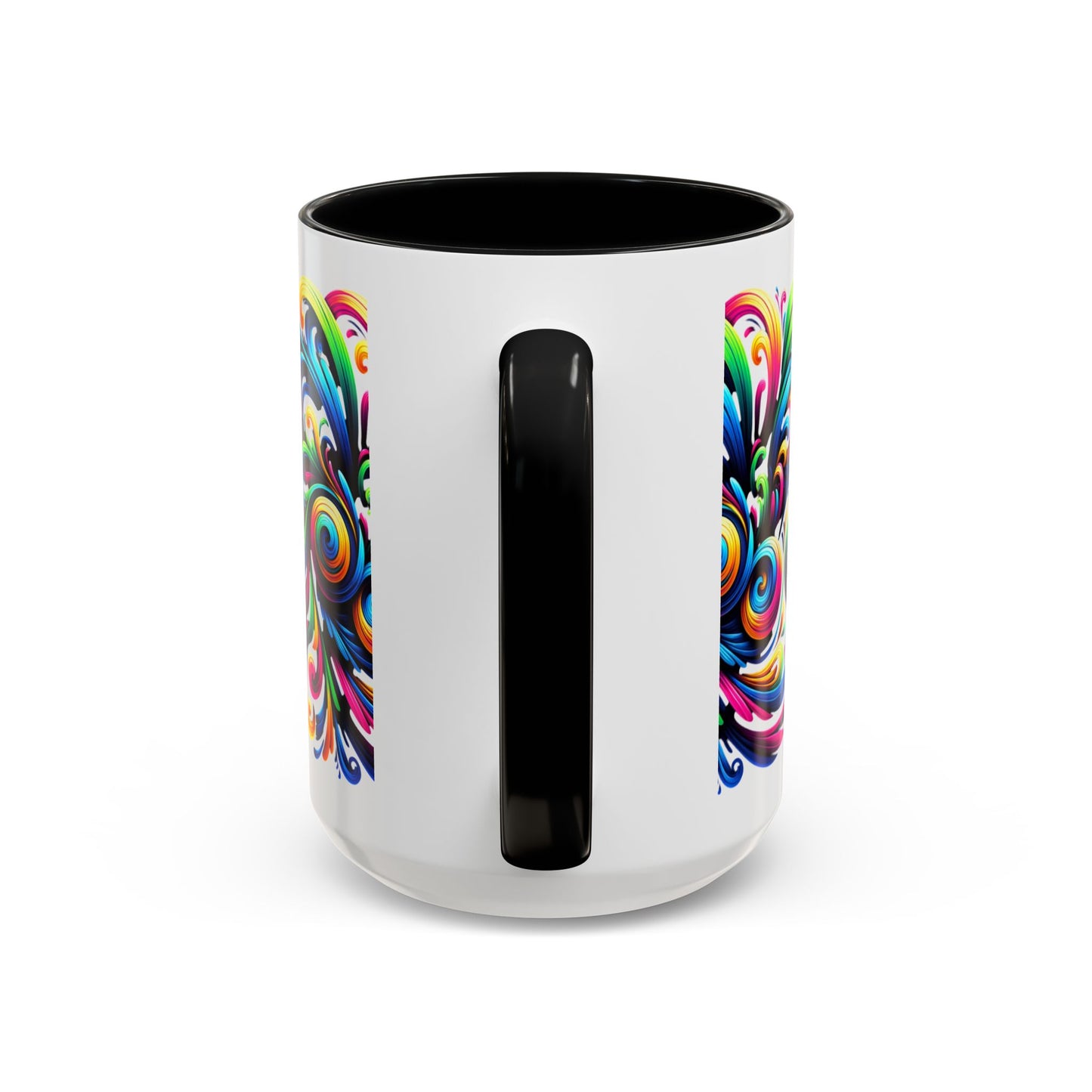 Vivid Motion Swirl Mug – Color Therapy in Every Sip | 11oz or 15oz