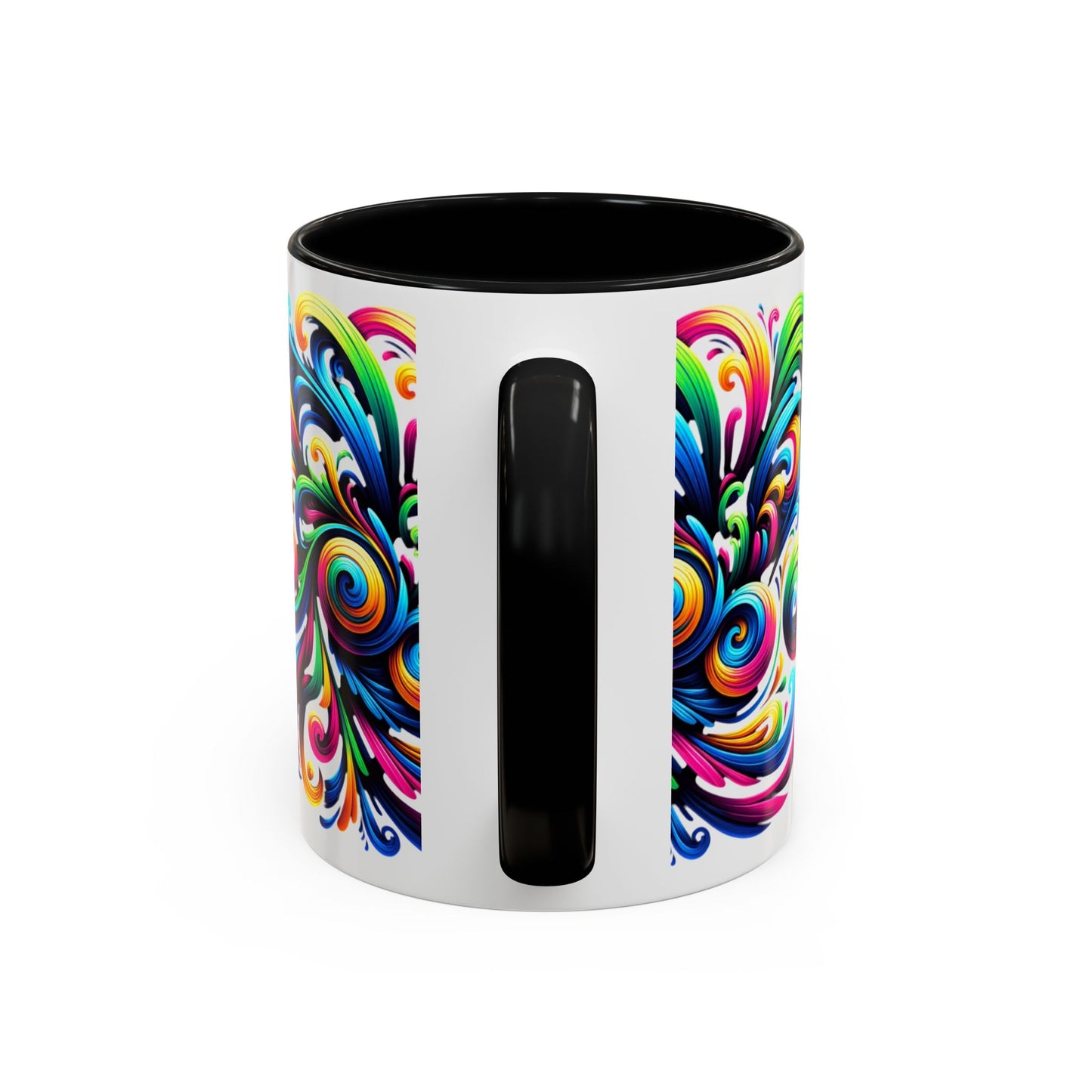 Vivid Motion Swirl Mug – Color Therapy in Every Sip | 11oz or 15oz