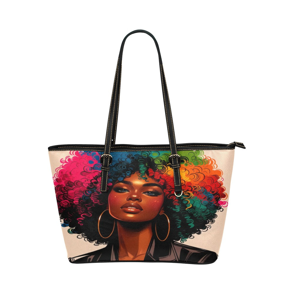 Be-A-U-ti-Ful Colors of Me Too Leather Tote Bag – Vibrant