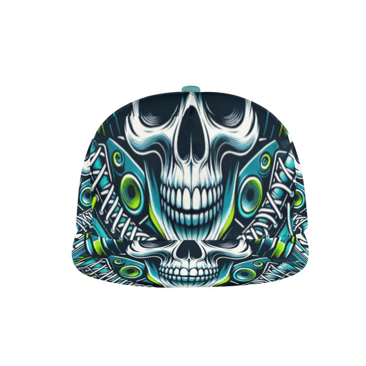 Sneakerhead Skull Snapback Hat