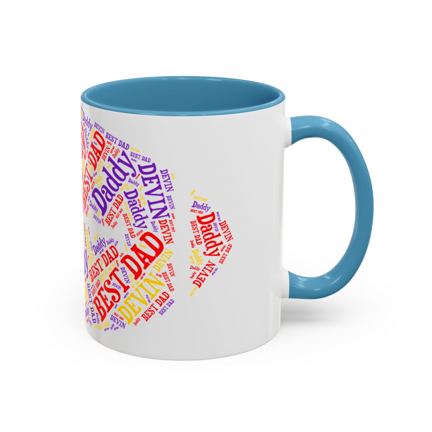Personalized Football Dad Mug 11oz and 15oz