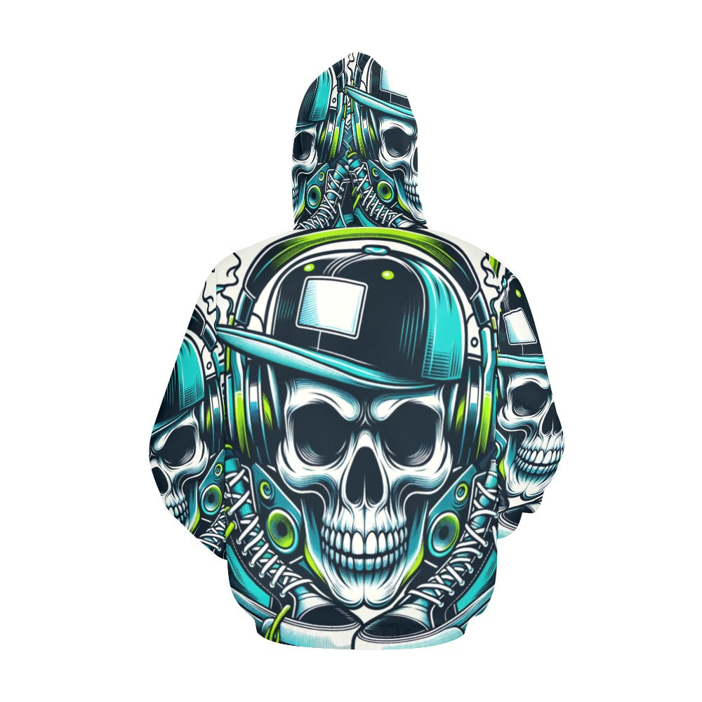 Sneakerhead Skull Hoodie (Unisex)